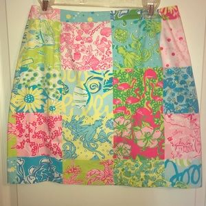 Lilly Pulitzer Patchwork skirt